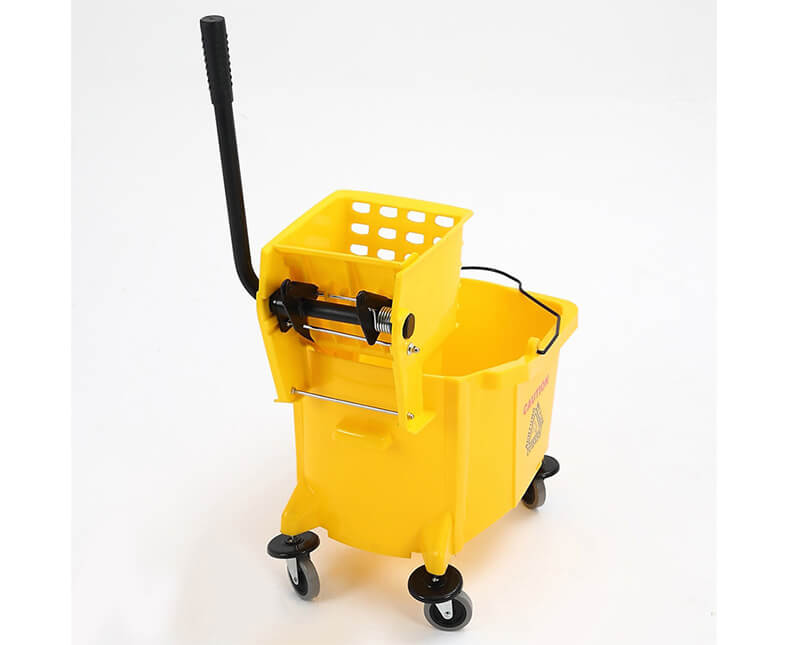 Plastic Mop Bucket with Wringer