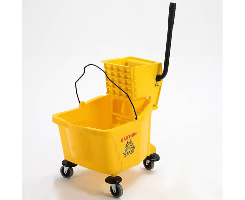 Plastic Mop Bucket with Wringer