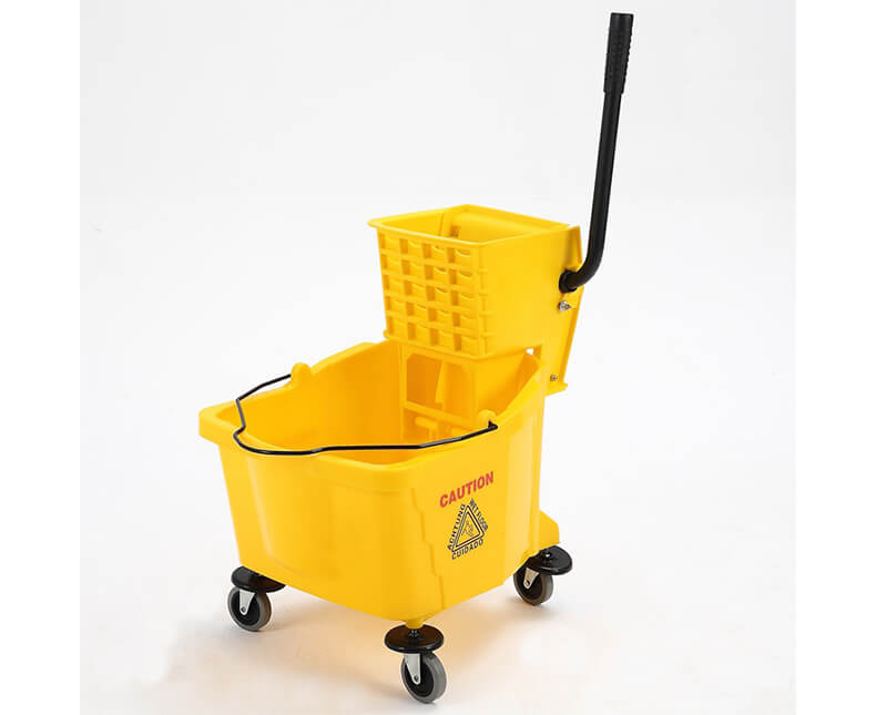 Plastic Mop Bucket with Wringer