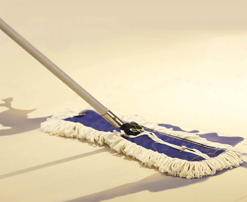 Large Aluminum telescopic rod flat mop