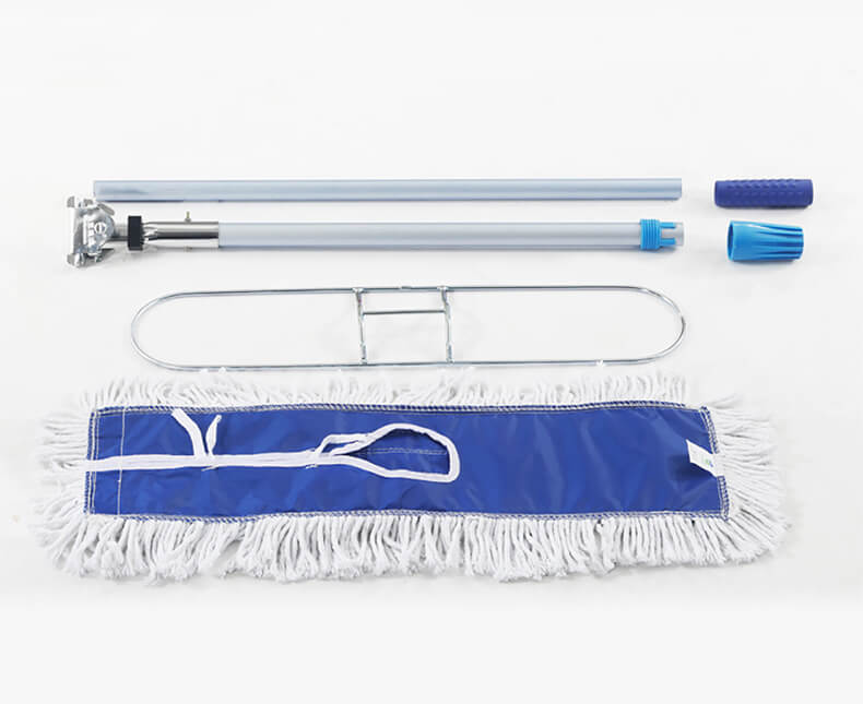 Large Aluminum telescopic rod flat mop