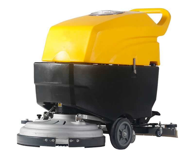 Fully automatic washing floor car