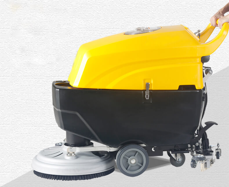 Fully automatic washing floor car