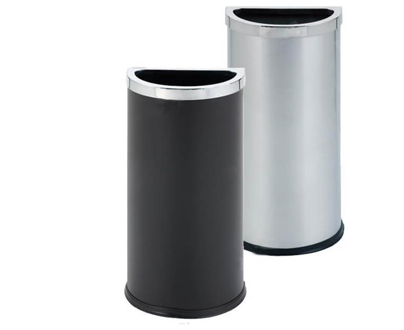 Semi Round Trash Bin Can