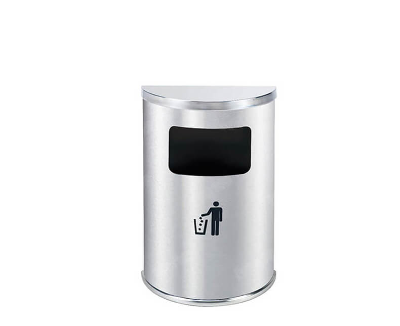 Wall-Hugging Design Dustbin