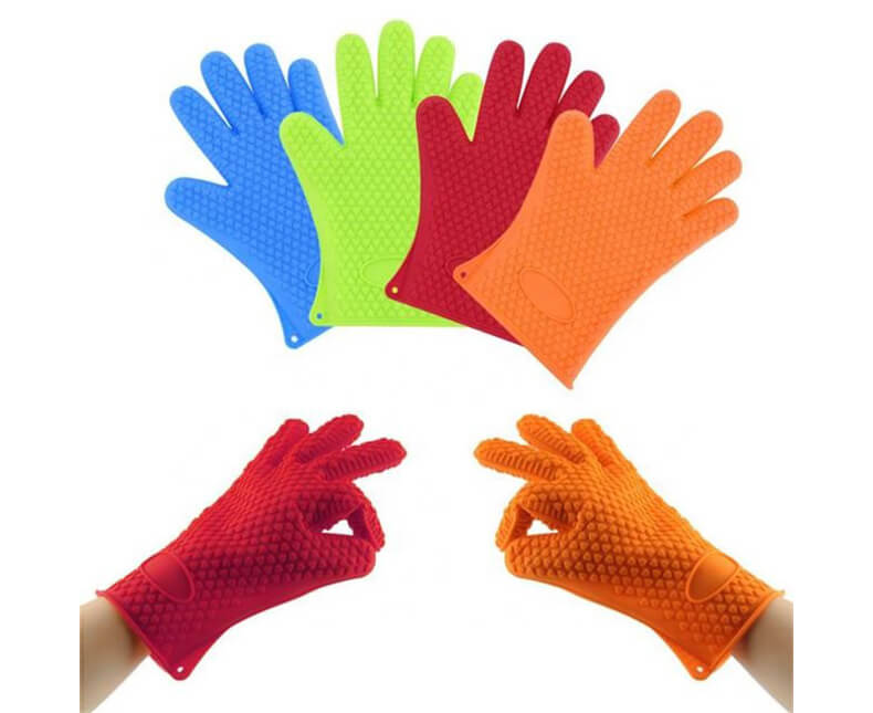 Double Thickening Silicone Wavy Gloves