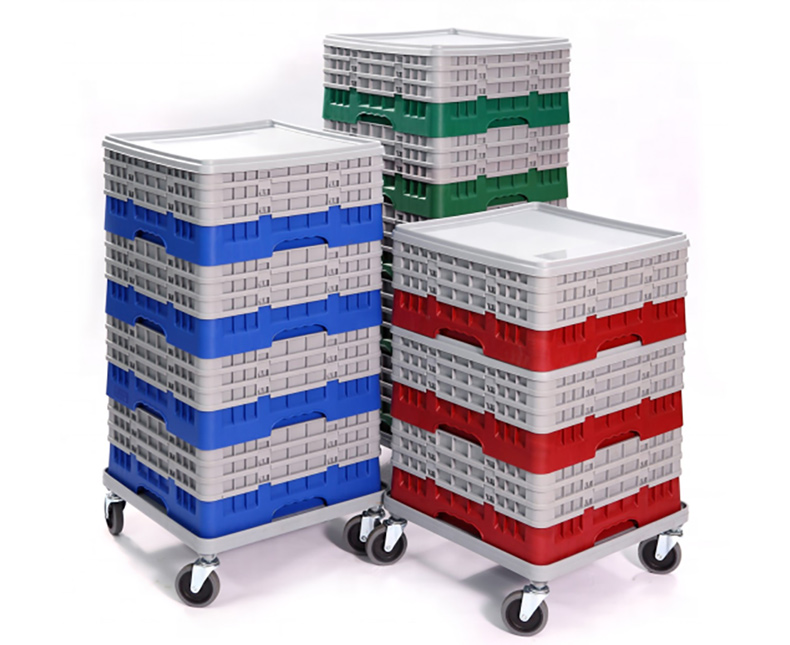 Moveable Plastic Glass Rack