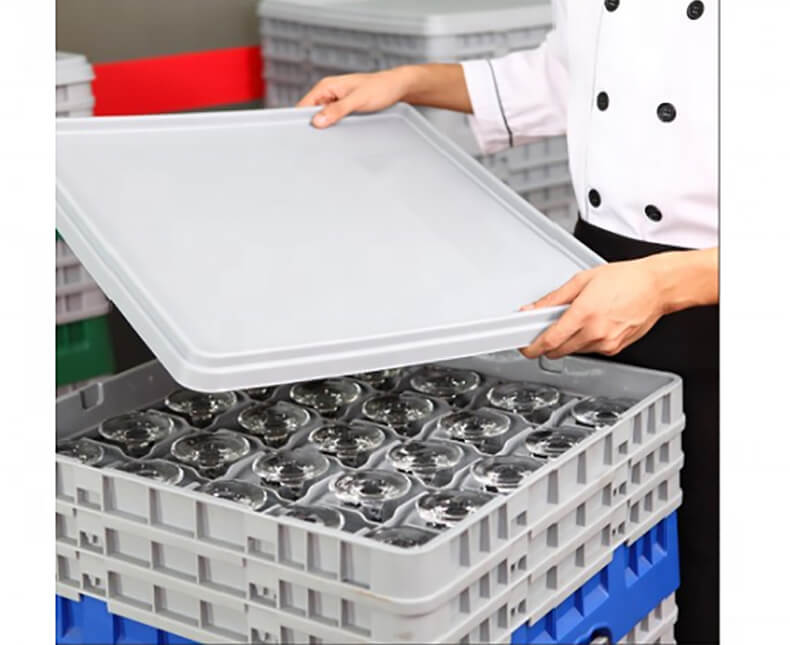 Moveable Plastic Glass Rack