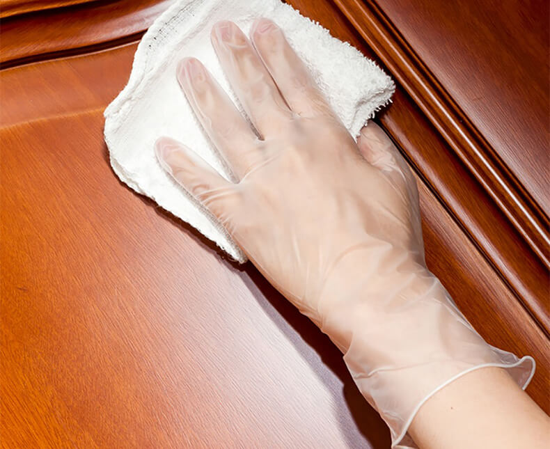 Pvc Dishwashing Cleaning Gloves