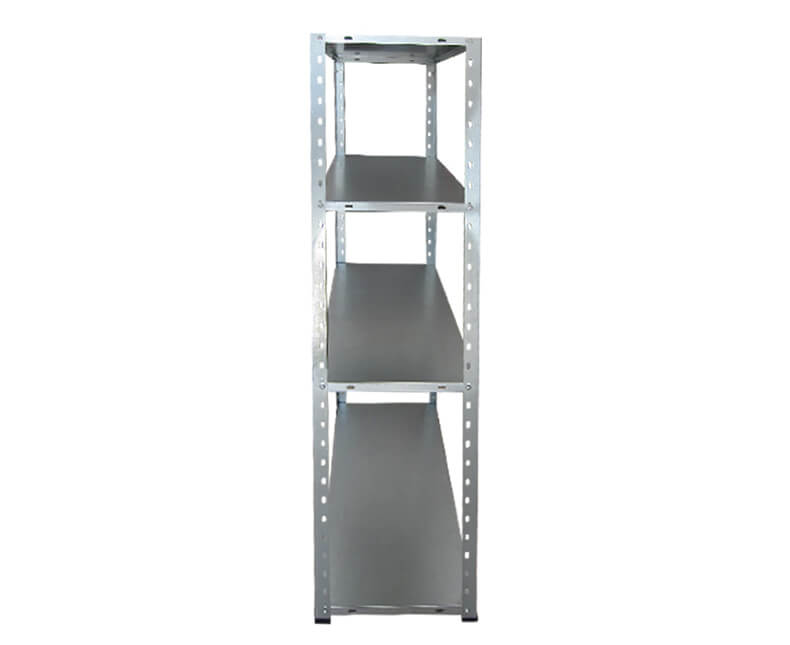 Boltless rack shelving system