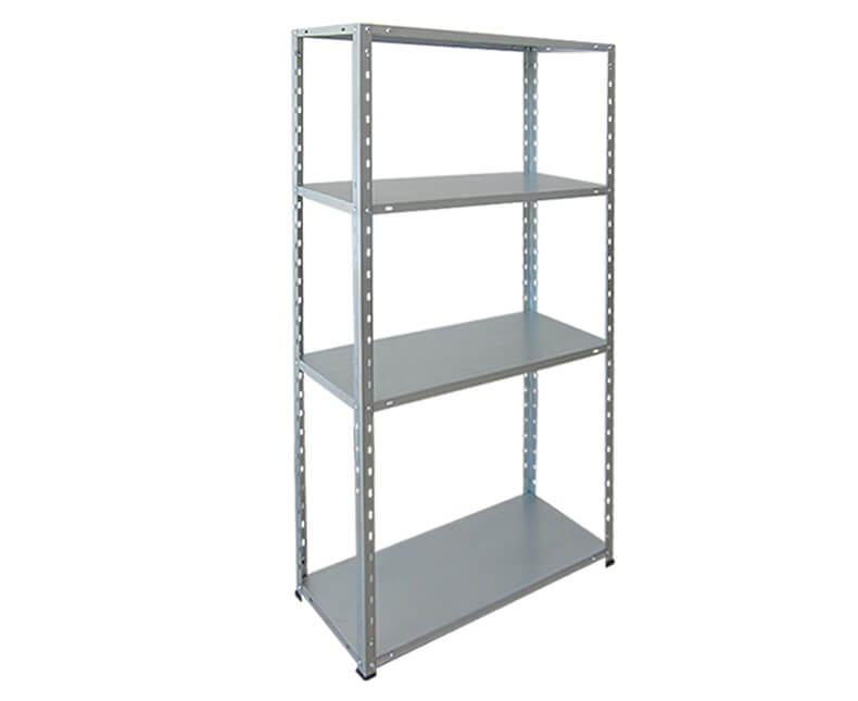 Boltless rack shelving system