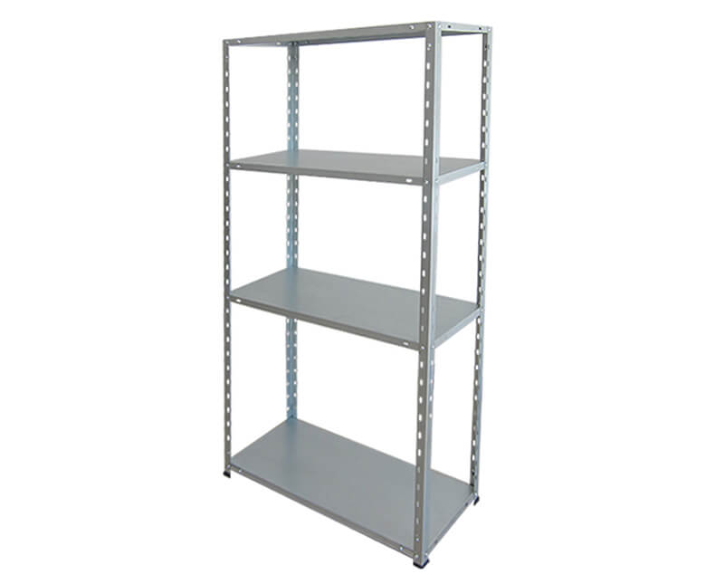 Boltless rack shelving system