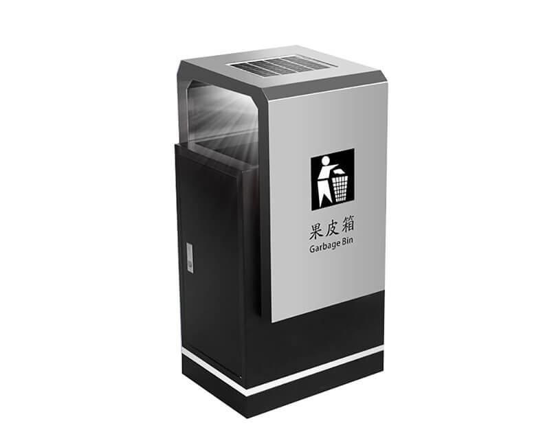 Solar Power Litter Compactor Bins