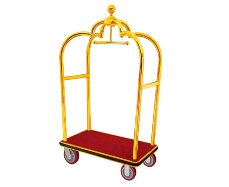 Birdcage baggage luggage trolley