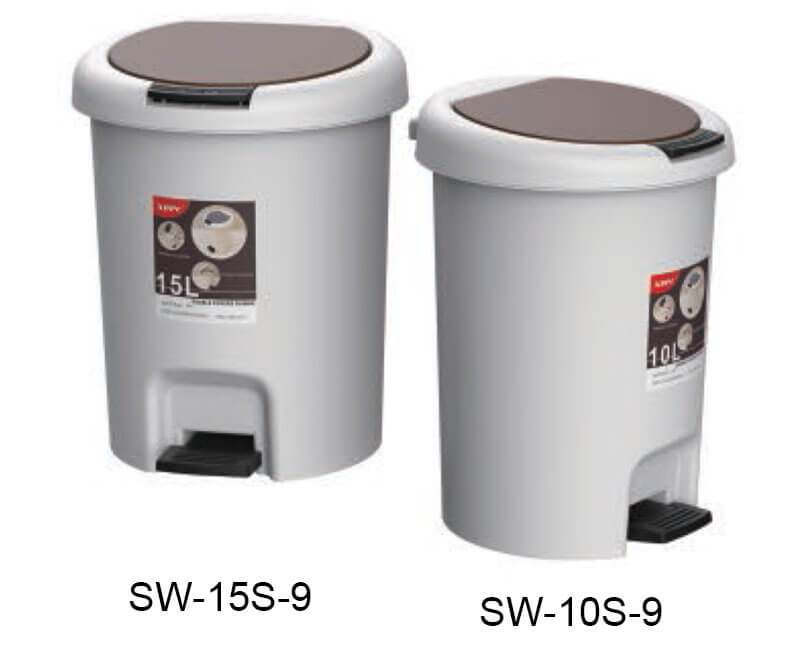 Small size pedal dustbin