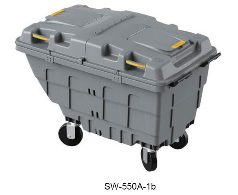 Four Wheels Mobile Garbage Cart