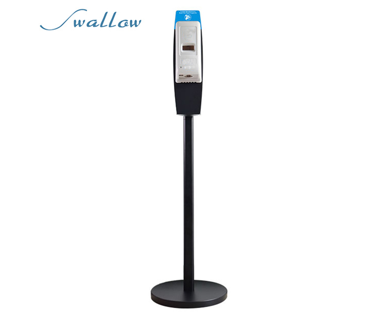 Hand sanitizer gel dispenser stand