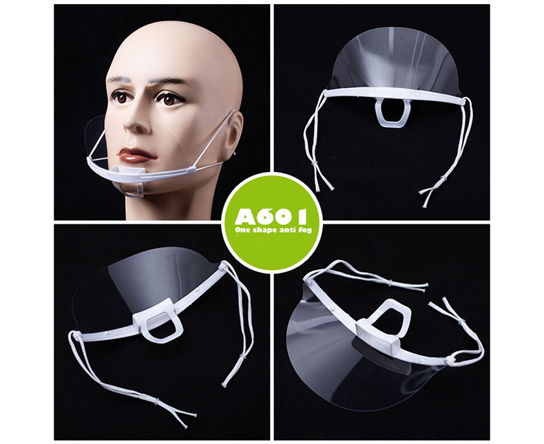 Anti-fog Spittle Mouth Shield